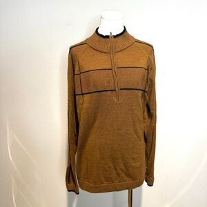 Smartwool Men's Ripple Ridge Half Zip Merino Wool Blend Pullover Sweater